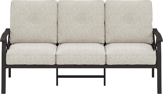 RoyalCraft Patio 3 Seats Sofa, All-Weather Outdoor Couch, Patio Furniture Sofa - Image 8