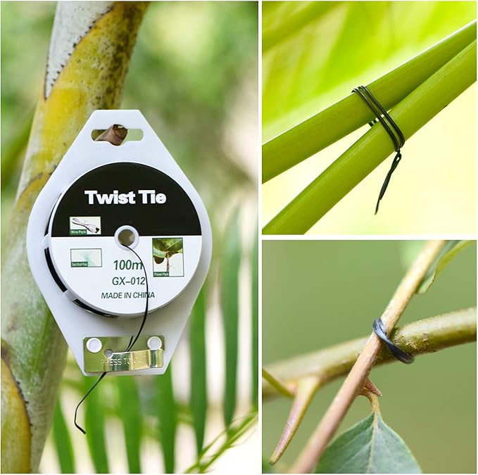 328ft Twist Ties, Plant Ties for Vines Garden Wire - Image 7