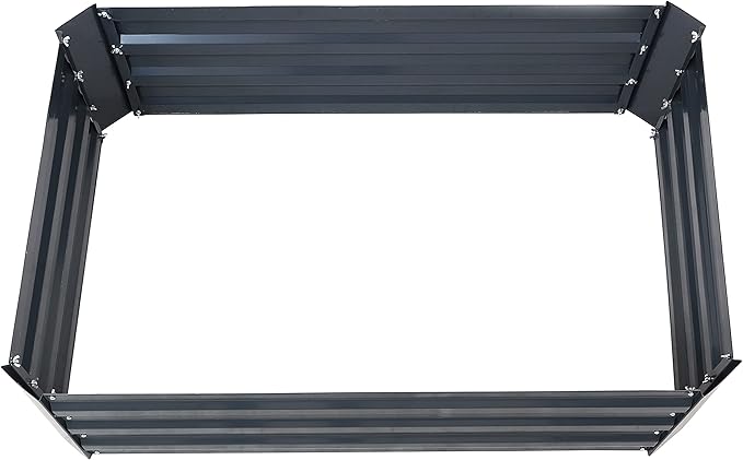 Sunnydaze 11.75" H Raised Metal Garden Bed - Image 9