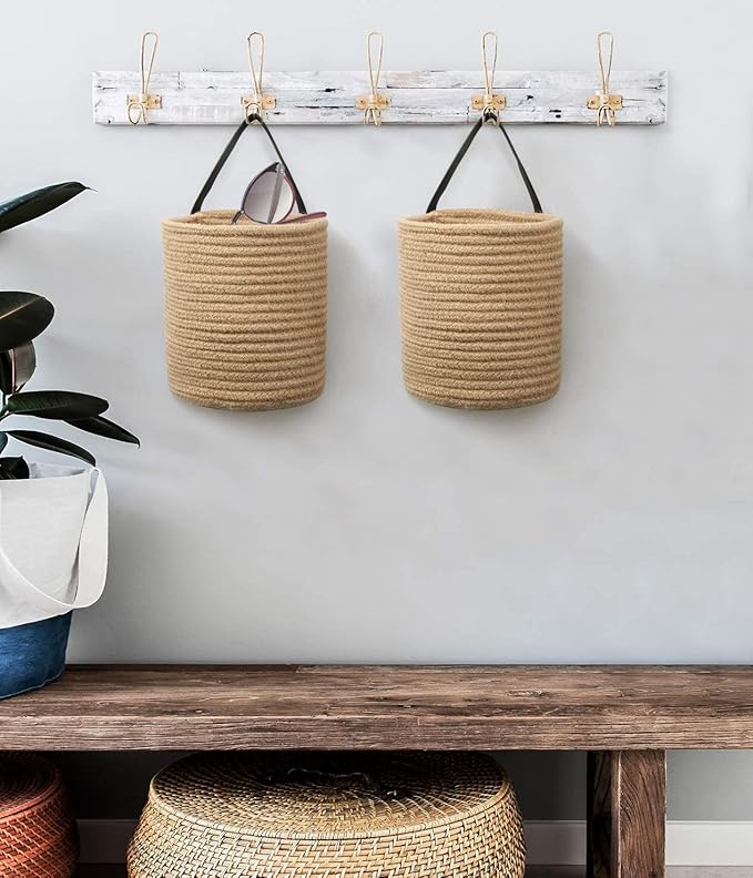 Goodpick 2pack Jute Hanging Basket - Image 7