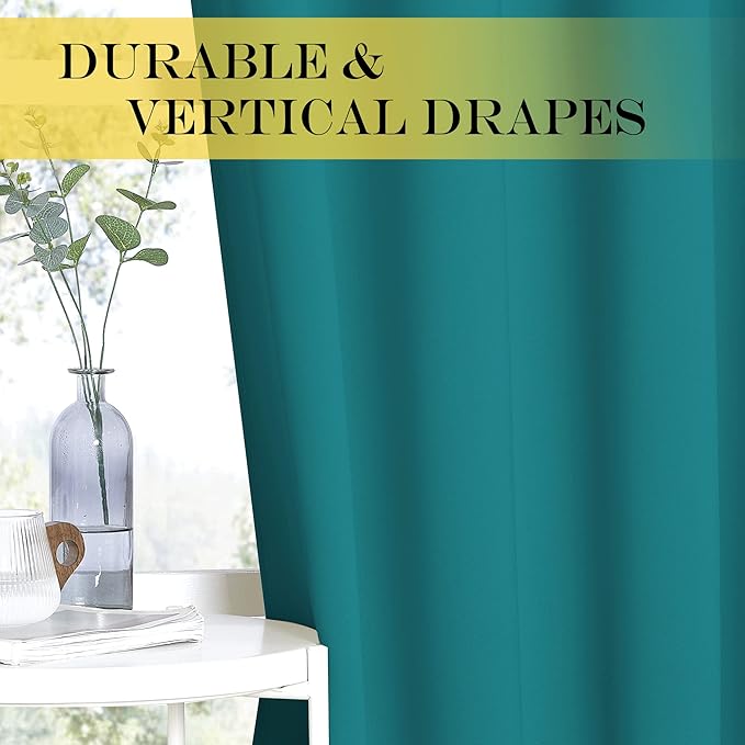 NICETOWN Blackout Curtains 120 inch Length - Image 4