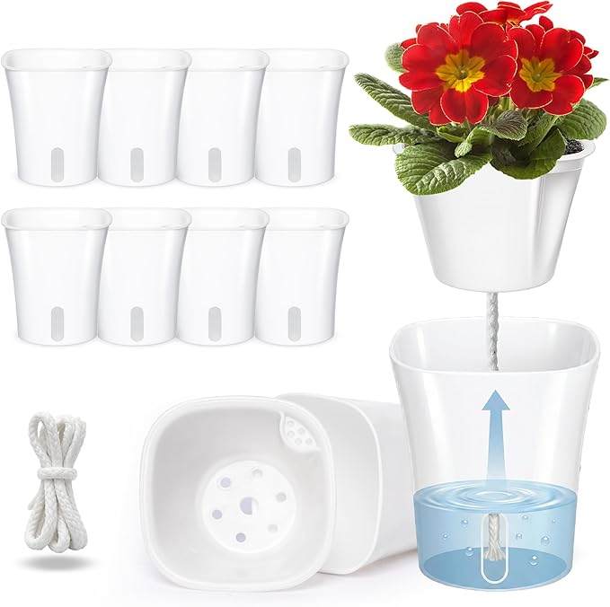 10 Pack 3 Inch Self Watering Pots by Unknown