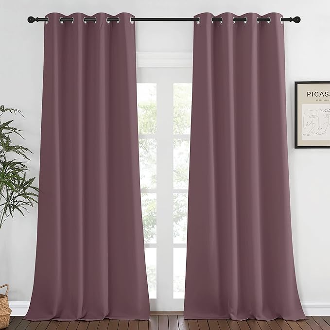 NICETOWN Bedroom Curtain 95 inches Long by NICETOWN