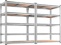 REIBII 2020LBS Garage Shelving Heavy Duty Metal Shelving 5 Tier Storage Shelves by REIBII