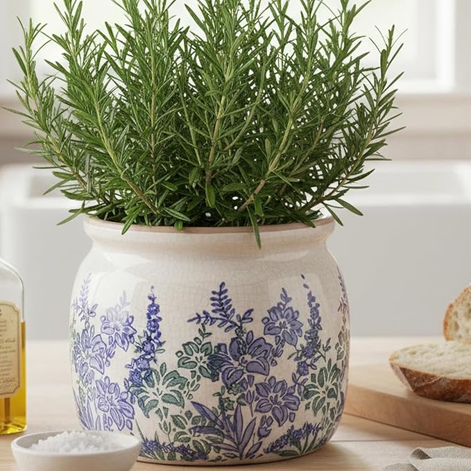Pots for Plants, Ceramic Planters for Indoor/Outdoor Plants, 6.29'' Plant Pots - Image 8