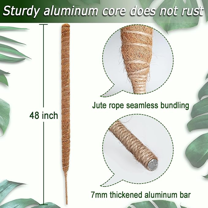 48 Inch Moss Pole, Bendable Moss Pole - Image 3