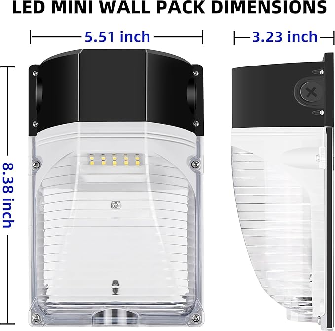 hykolity Update 30W LED Wall Pack Light - Image 8