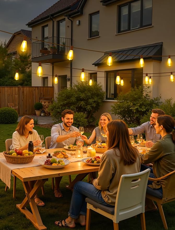 50FT Outdoor String Lights, Patio Lights - Image 6