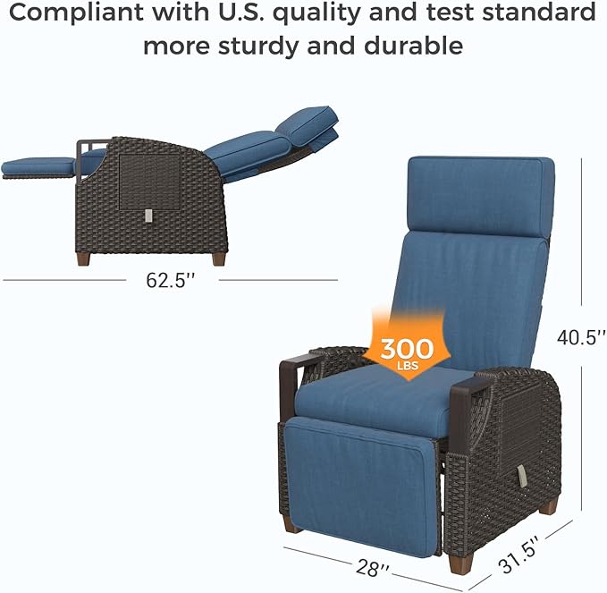 Grand patio Outdoor Recliner - Image 2