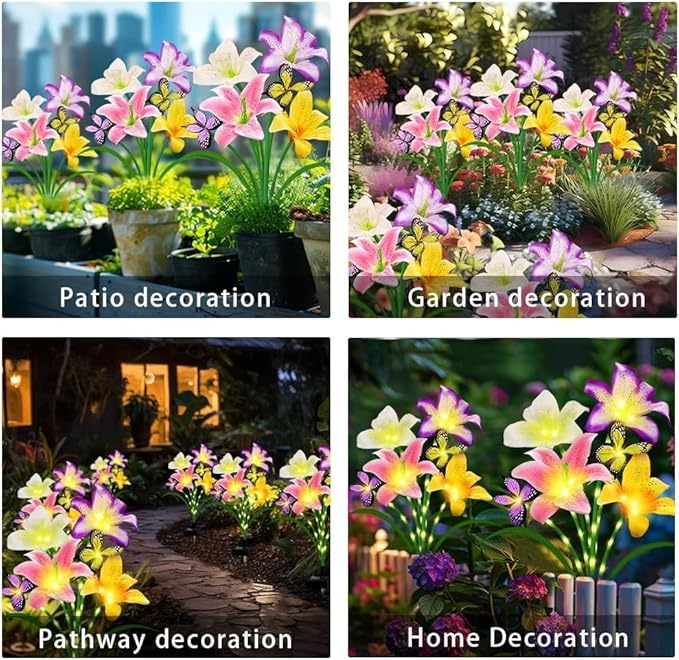 Solar Garden Lights 2 Pack - Image 6