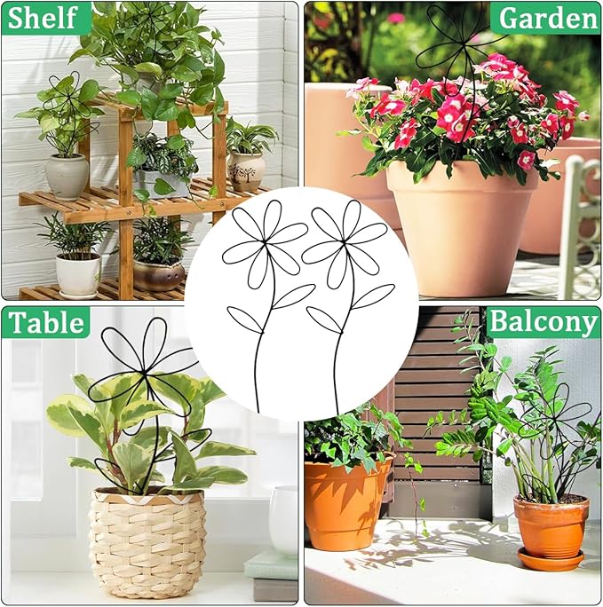 2 Pcs Indoor Plant Trellis, Mini Garden Trellis - Image 7