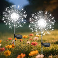 Garden Outdoor Lights, 2 Pack 120 LED Solar Garden Lights Fairy Lights Outdoor by Slyuexu