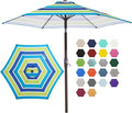 JEAREY 7.5FT Patio Umbrella Market Table Umbrella by JEAREYOutdoorsCollection