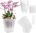 Clear Self Watering Pots for Indoor Plants by Sileasncei