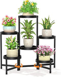 LASZOLA 6 Tiered Folding Plant Stand Indoor by LASZOLA