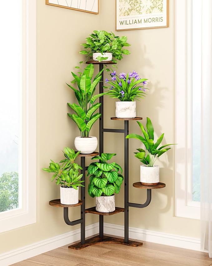 Corner Plant Stand Indoor by Homsorout