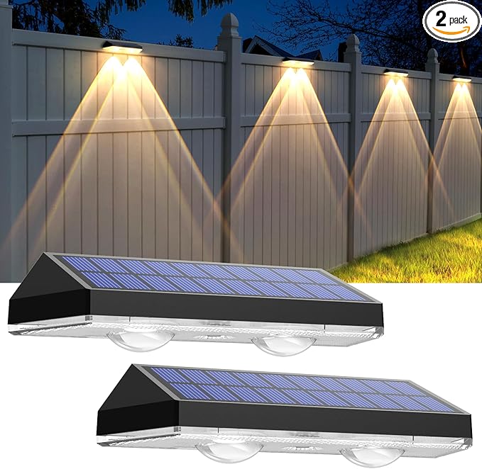Solar Fence Lights by LIANGLOME