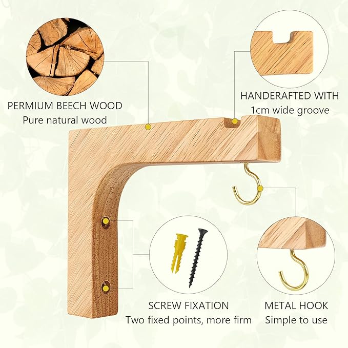 Macrame Plant Hanger, Hanging Wall Planters - Image 3