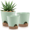 Indoor Self Watering Planters by AFamilyofGardenLovers
