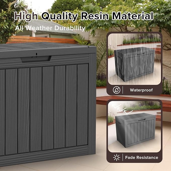 ROJIK Outdoor Storage Housing Deck Box - Image 7