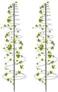 Trellis for Climbing Plants Outdoor, 2 Pack 73inch Tall Plants Trellis Support by Daneried