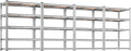 REIBII 2020LBS Garage Shelving Heavy Duty Metal Shelving 5 Tier Storage Shelves by REIBII