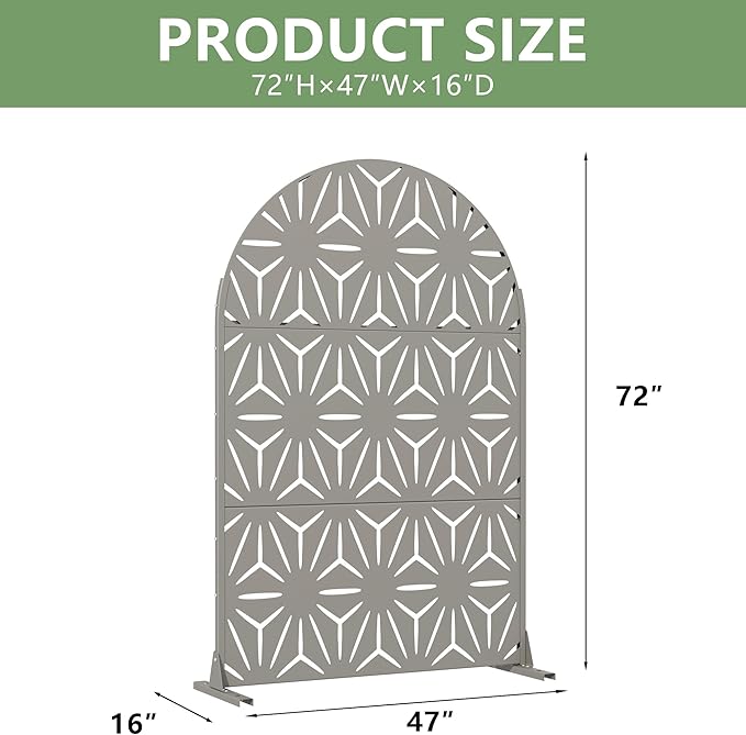 Casaphoria Metal Privacy Screen Outdoor - Image 5