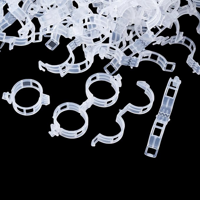 300 Pcs Plant Support Clips, Plastic Clips by Unknown