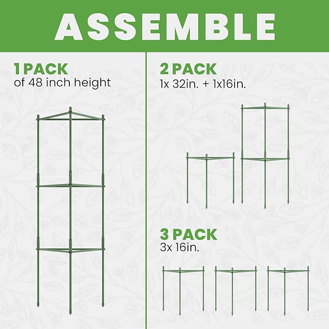 Tomato Cage - Large Trellis Stakes and Plant Support Structures - Image 6