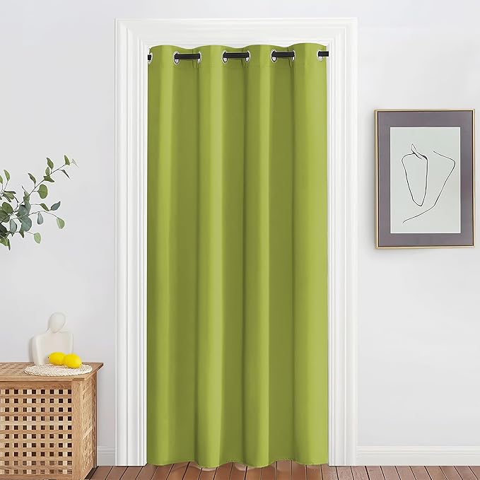NICETOWN Blackout Doorway Curtain Drape 78 inch Long by NICETOWN