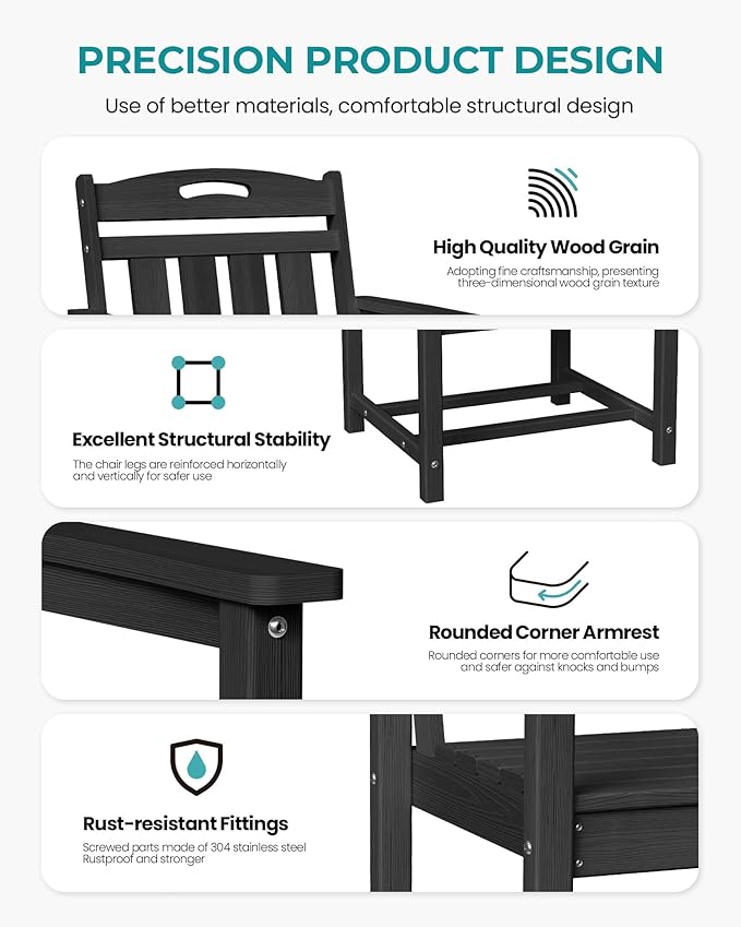 Outdoor Patio Dining Chair - Image 5