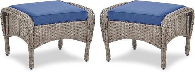 Belord Outdoor Ottomans for Patio Foot Rest by Belord