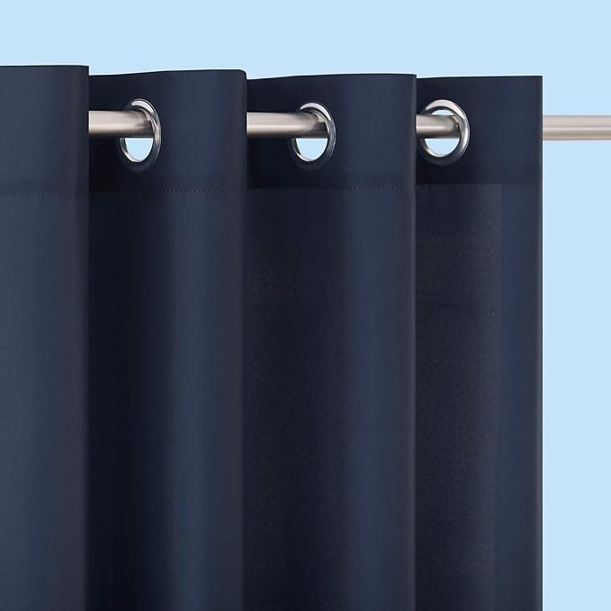 Sun Zero Marina Indoor/Outdoor UV Protectant Energy Efficient Grommet Curtain - Image 2