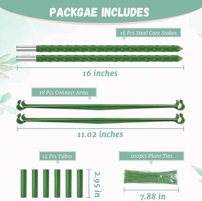 Legigo 2-Pack Tomato Cage for Garden Plant Support - Image 3