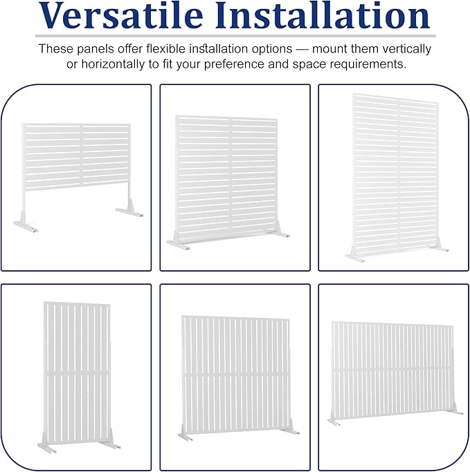 FENCY Outdoor Privacy Screen, Outdoor Freestanding Privacy Screen & Panels - Image 5