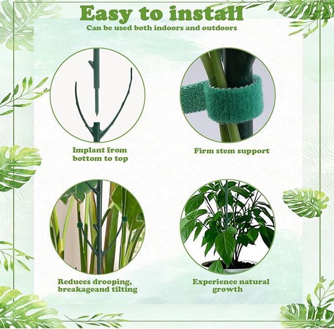 Stackable Monstera Moss Pole - Image 3
