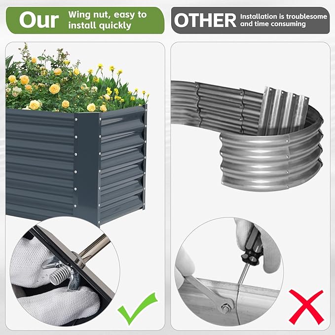 6x2x2ft Raised Garden Bed - Image 6