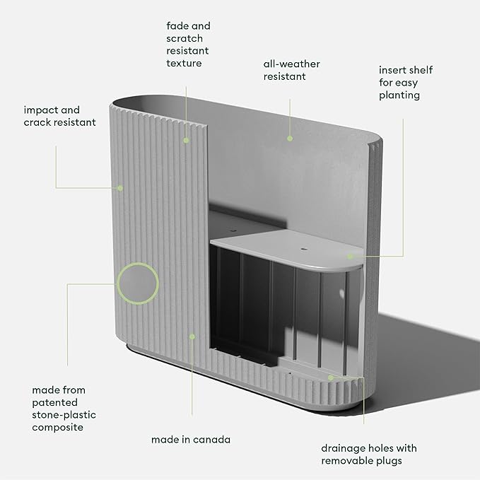 Veradek Demi Series Span Planter - Image 2