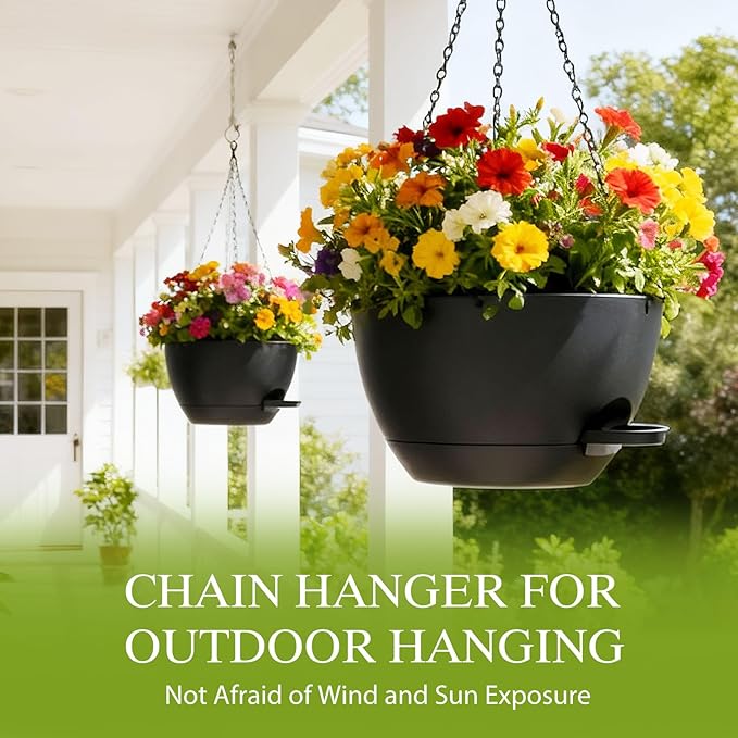 12 Inch Hanging Baskets 2 PC - Image 5