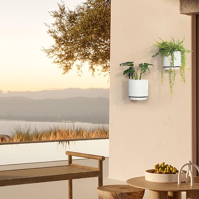 2 Pcs Wall Mounted Hanging Planter Vase - Image 6
