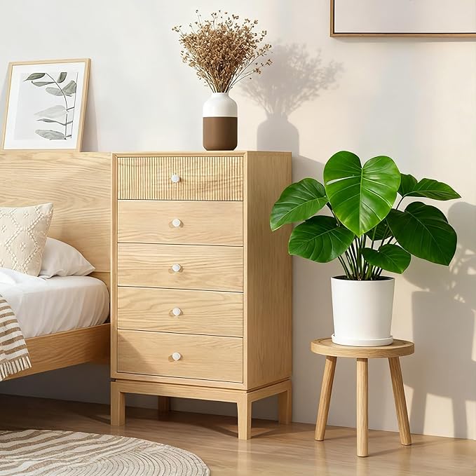 3 Pack Plant Stand Indoor Outdoor Mid-Century Modern Plant Stool Wooden Plant - Image 9