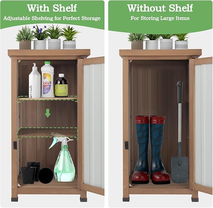Small Outdoor Storage Cabinet Waterproof - Image 4