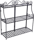 Panacea Products Forged 3-Tier Plant Stand by Panacea