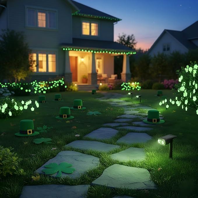 Linkind Solar Lights Outdoor Waterproof IP65, StarRay RGB Solar Spot Lights - Image 2