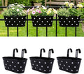 Metal Railing Planters for Outdoor Plants by vensovo