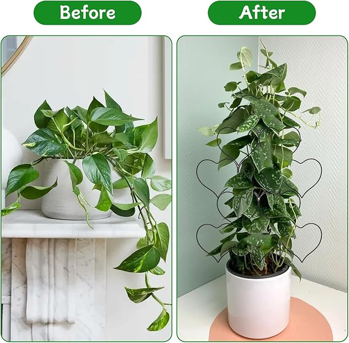 Trellis for Climbing Plants Indoor, Stackable Garden Trellis for Potted Plants - Image 4