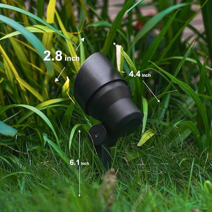 GOODSMANN Landscape Lighting 2PK Low Voltage Landscape Flood Lights 3W LED 200 - Image 7