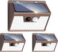 Peasur Solar Lights Outdoor Motion Sensor, Ultra-Bright 3 Mode Fence Security by Peasur