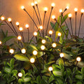 Solar Garden Lights Outdoor, 4 Pack 32LED Swaying Light Waterproof Solar Lights by NBQQ