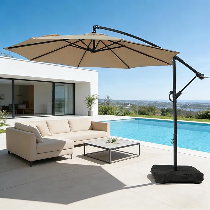 wikiwiki 10ft Patio Umbrella - Image 9
